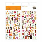 Cardstock ABC Srickers - ransom 732012